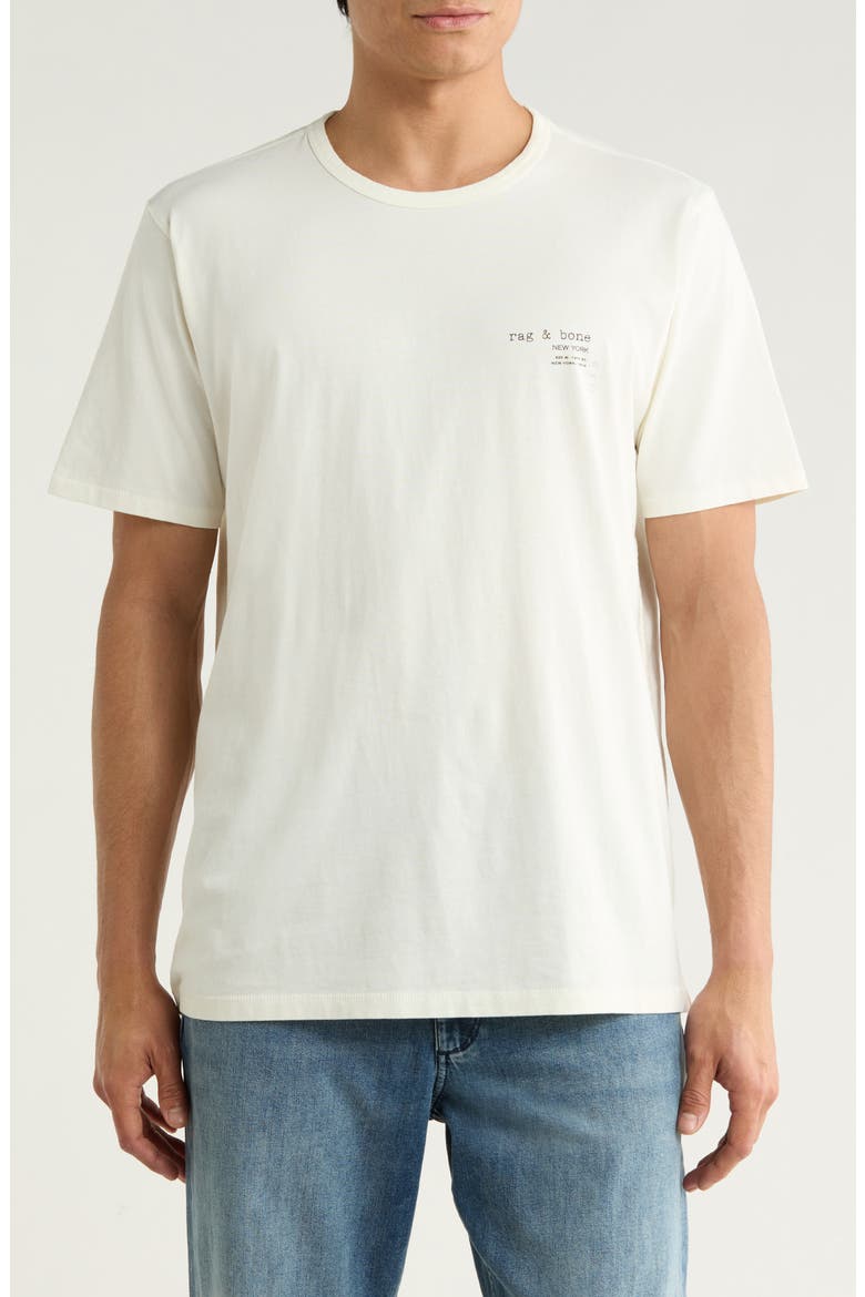 Jamey NY T-Shirt, Main, color, WHITE