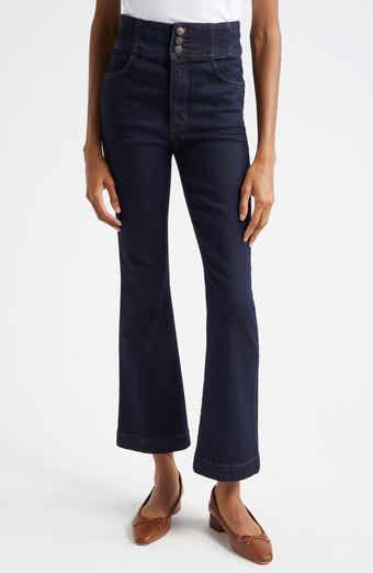 Carson High Waist Ankle Flare Jeans