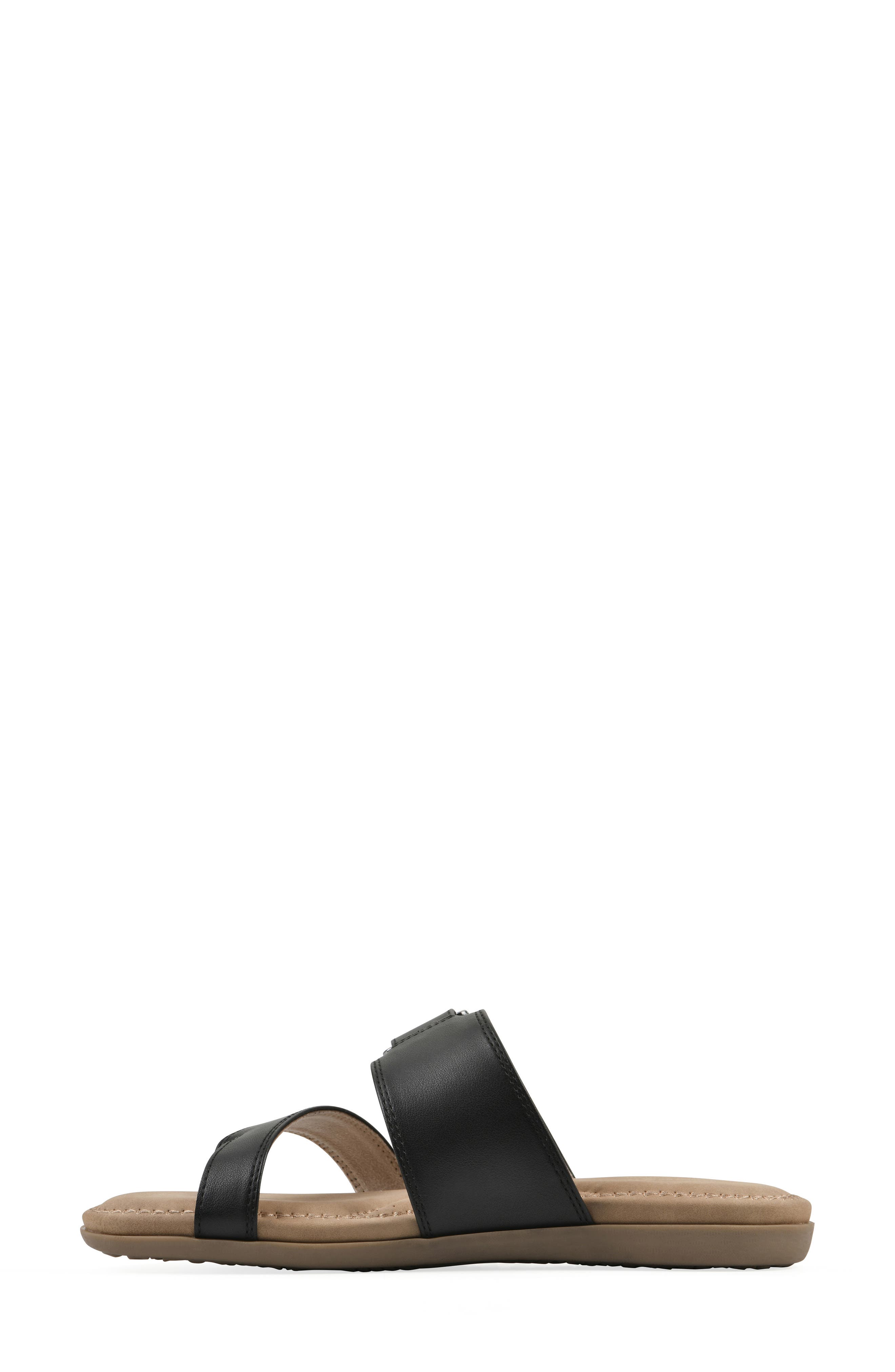 Fancify Toe Loop Sandal, Alternate, color, BLACK/ BURNISHED/ SMOOTH