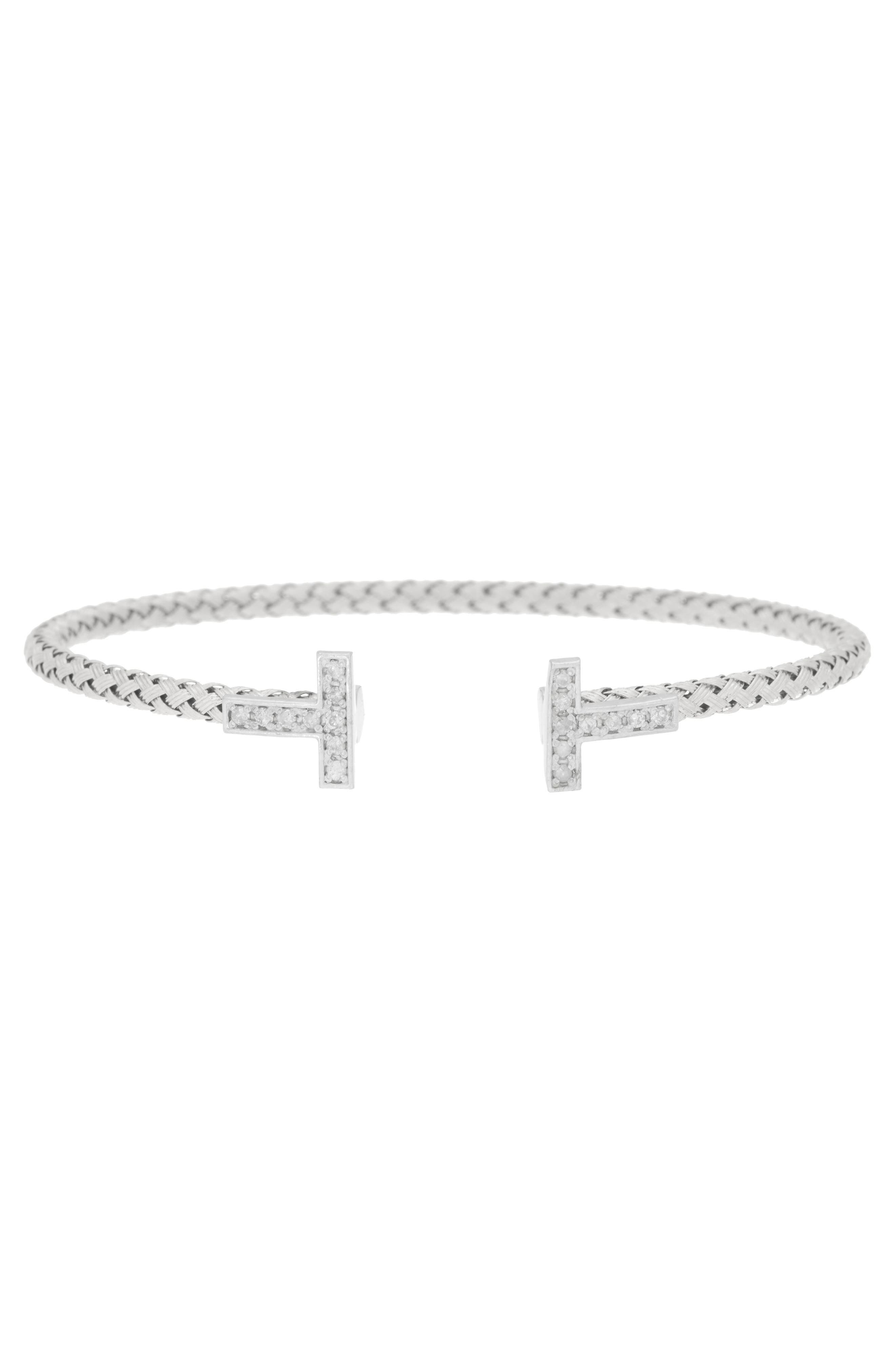 MESHMERISE Diamond Bangle Bracelet - 0.05ct.