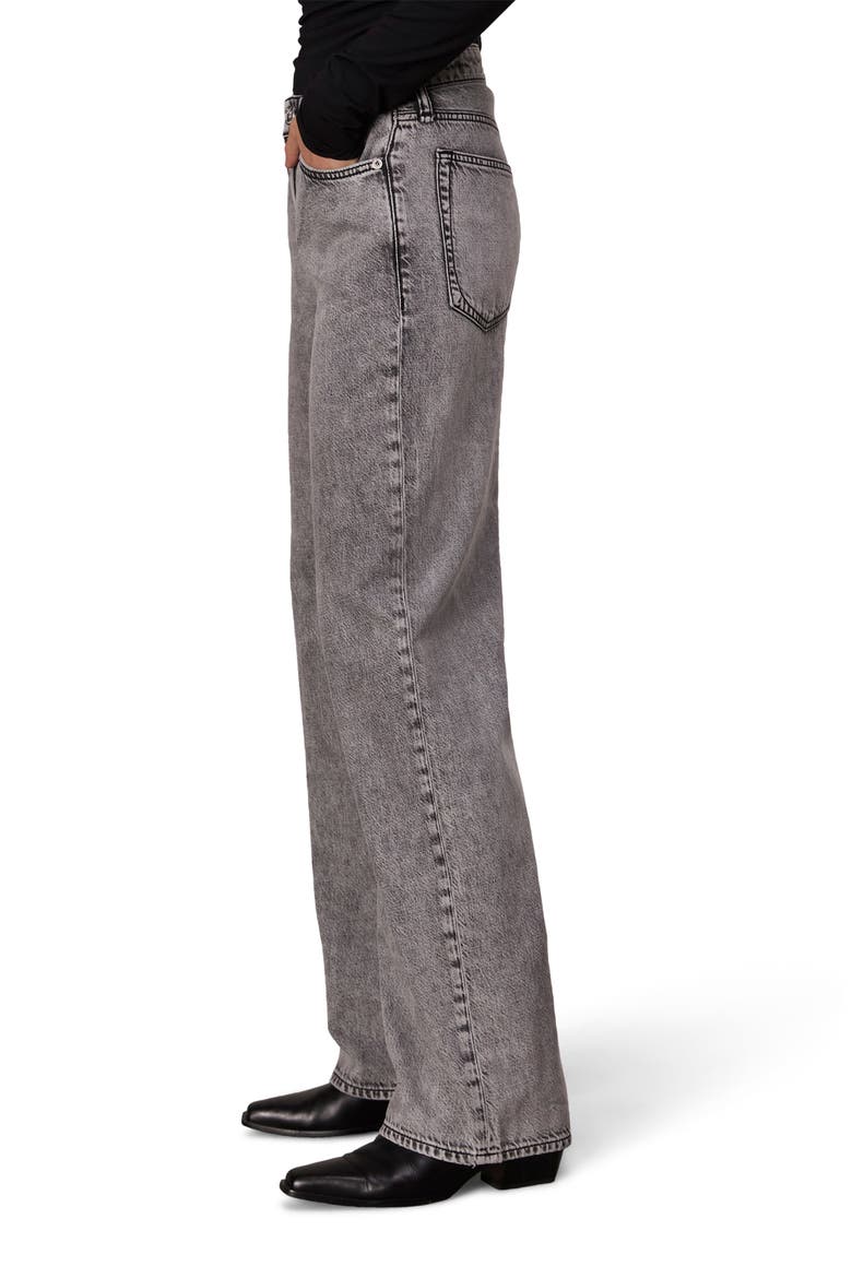 Logan Wide Leg Jeans, Alternate, color, SLATE GREY