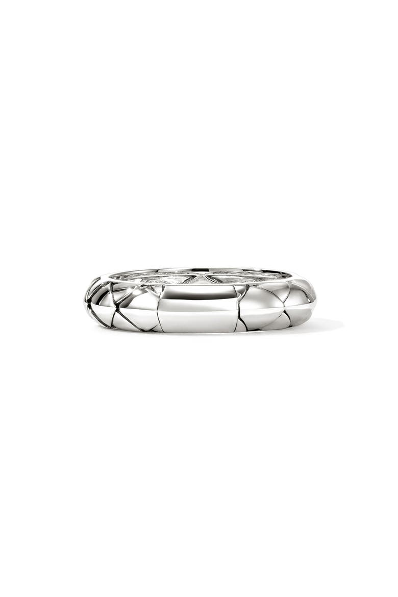 Naga Sterling Silver & Diamond Band Ring, Alternate, color, SILVER