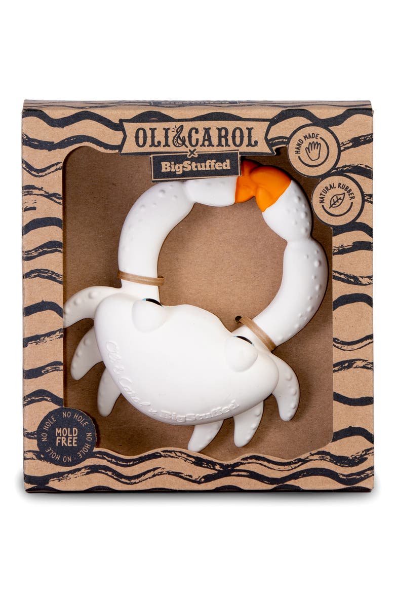 Sharon the Crab Teether, Alternate, color, NO COLOR