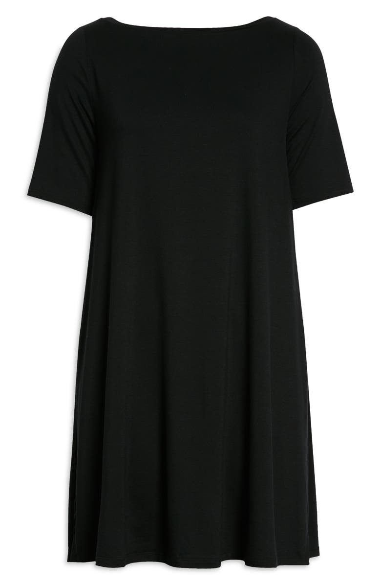 Eileen Fisher Boat Neck Jersey Tunic, Main, color, 