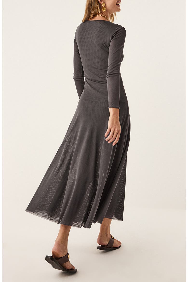 Susana Midi Cover-Up Dress, Alternate, color, GREY