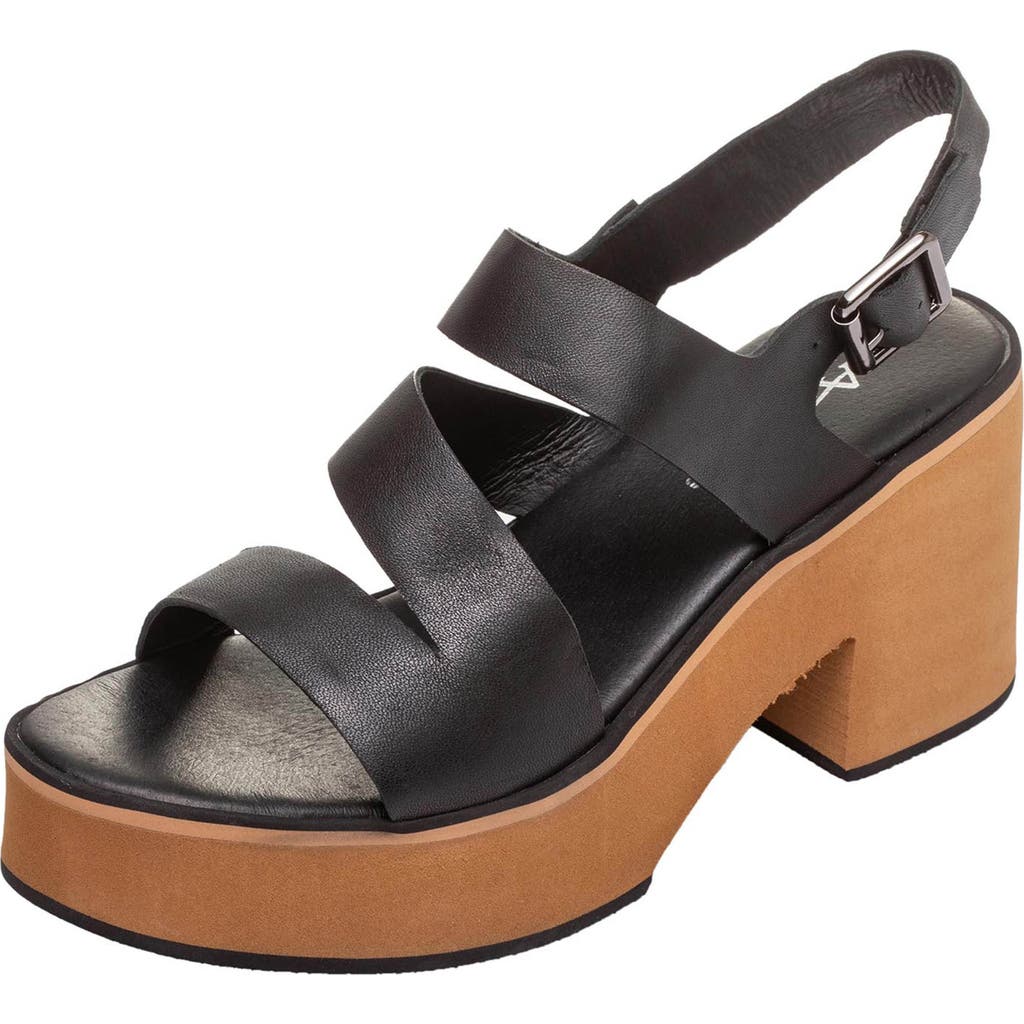 Antelope Ina Platform Slingback Sandal In Black