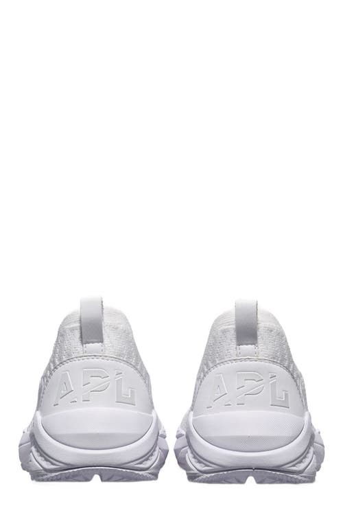 Apl Athletic Propulsion Labs Techloom Traveler Slip-ons In White