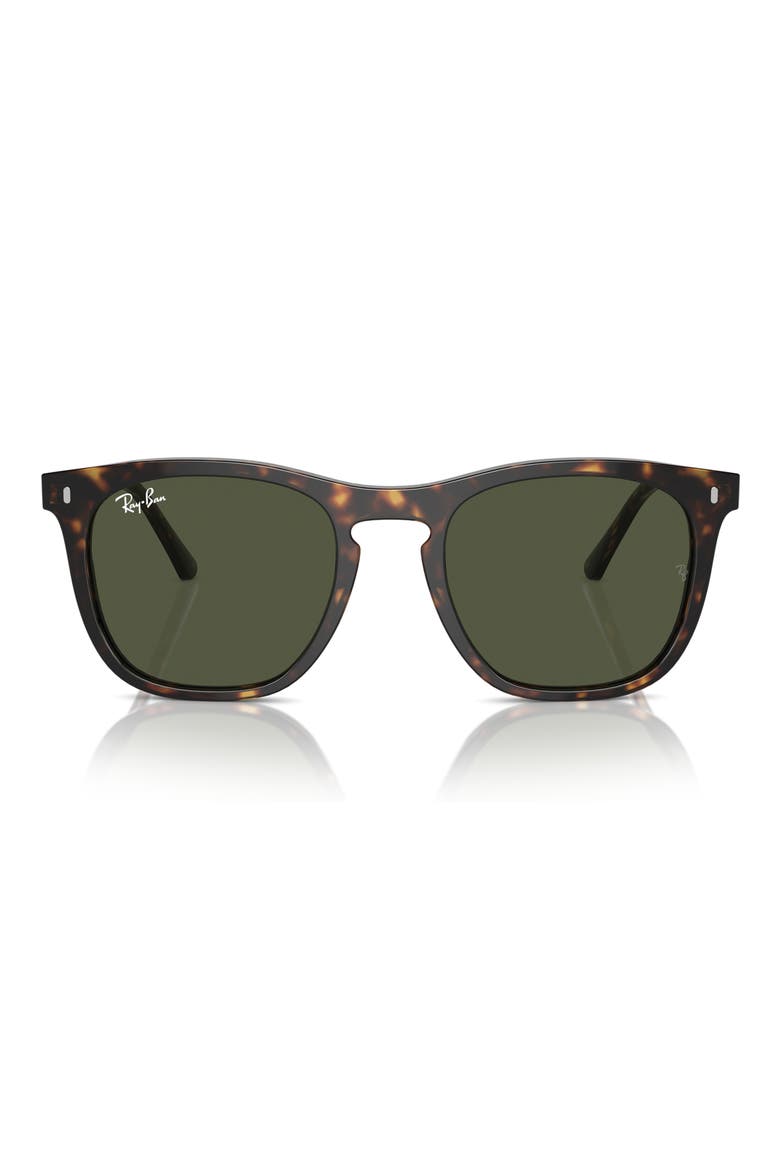 53mm Square Sunglasses, Main, color, HAVANA