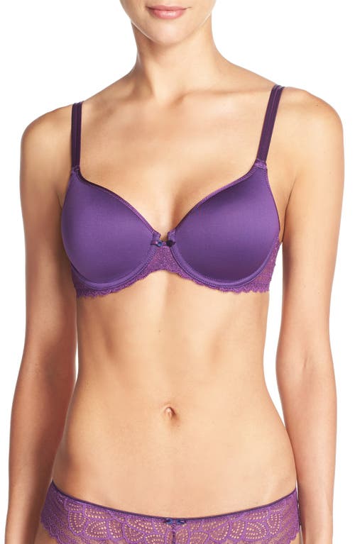 Chantelle Lingerie Merci Underwire T-shirt Bra In Purple