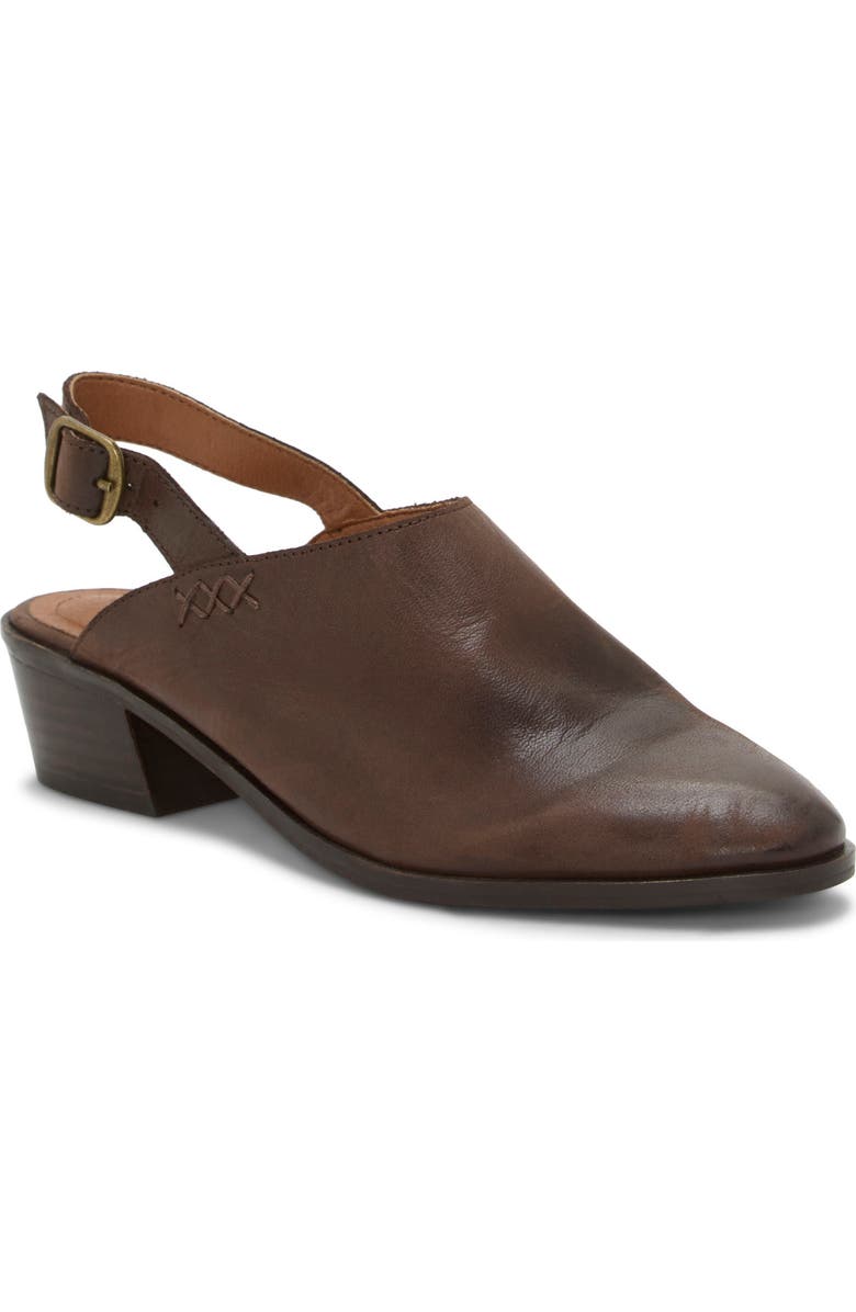 Lucky Brand Mylody Slingback Mule, Main, color, Cappuccino