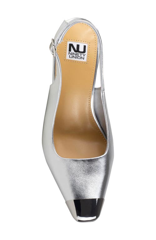 Ninety Union Nova Slingback Pump In Silver