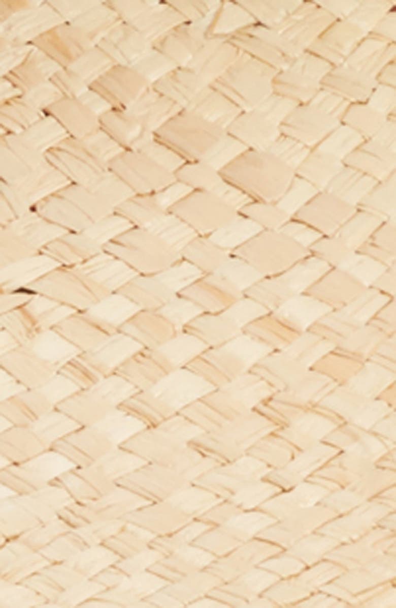 BP. Raw Edge Floppy Straw Hat, Alternate, color, 