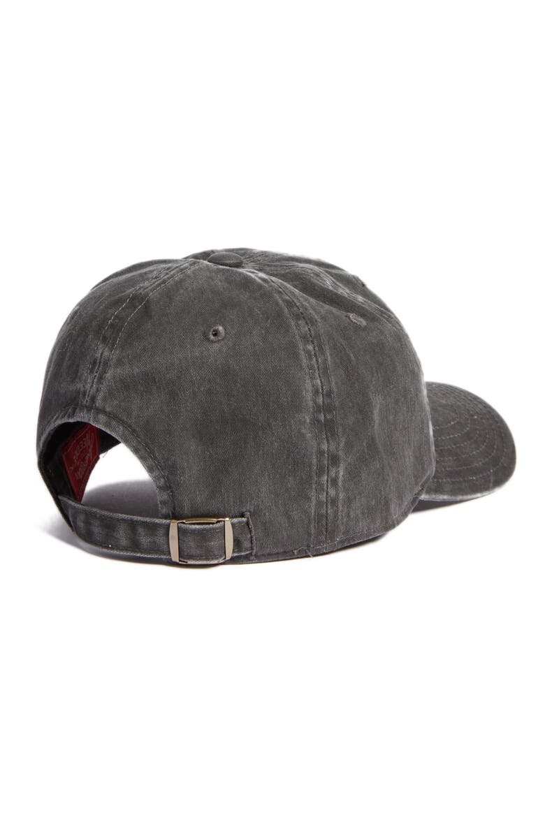 Initial Baseball Cap, Alternate, color, BLACK C