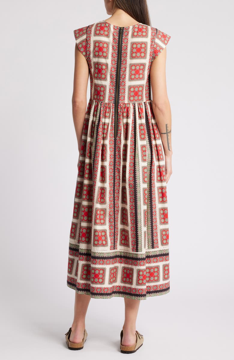 THE GREAT. The Tulsa Print Maxi Dress, Alternate, color, 