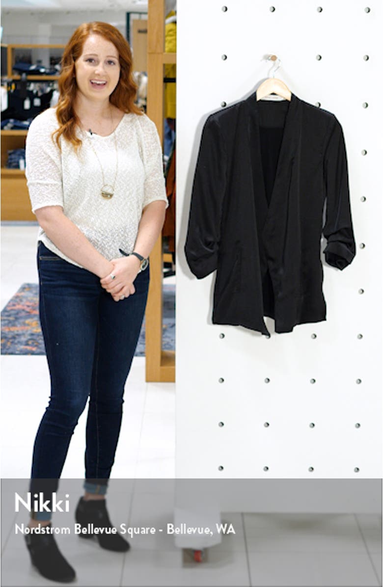 Satin Blazer, sales video thumbnail