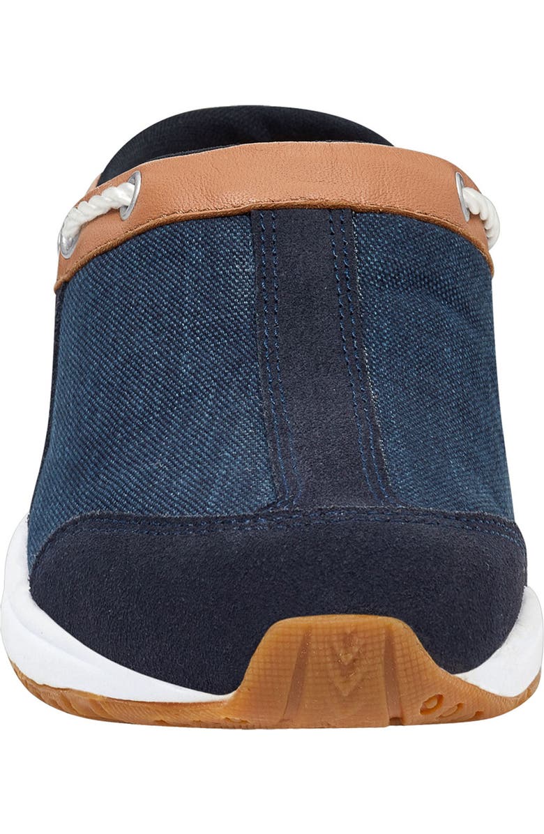 Easy Spirit Travelport Clog, Alternate, color, Navy Suede