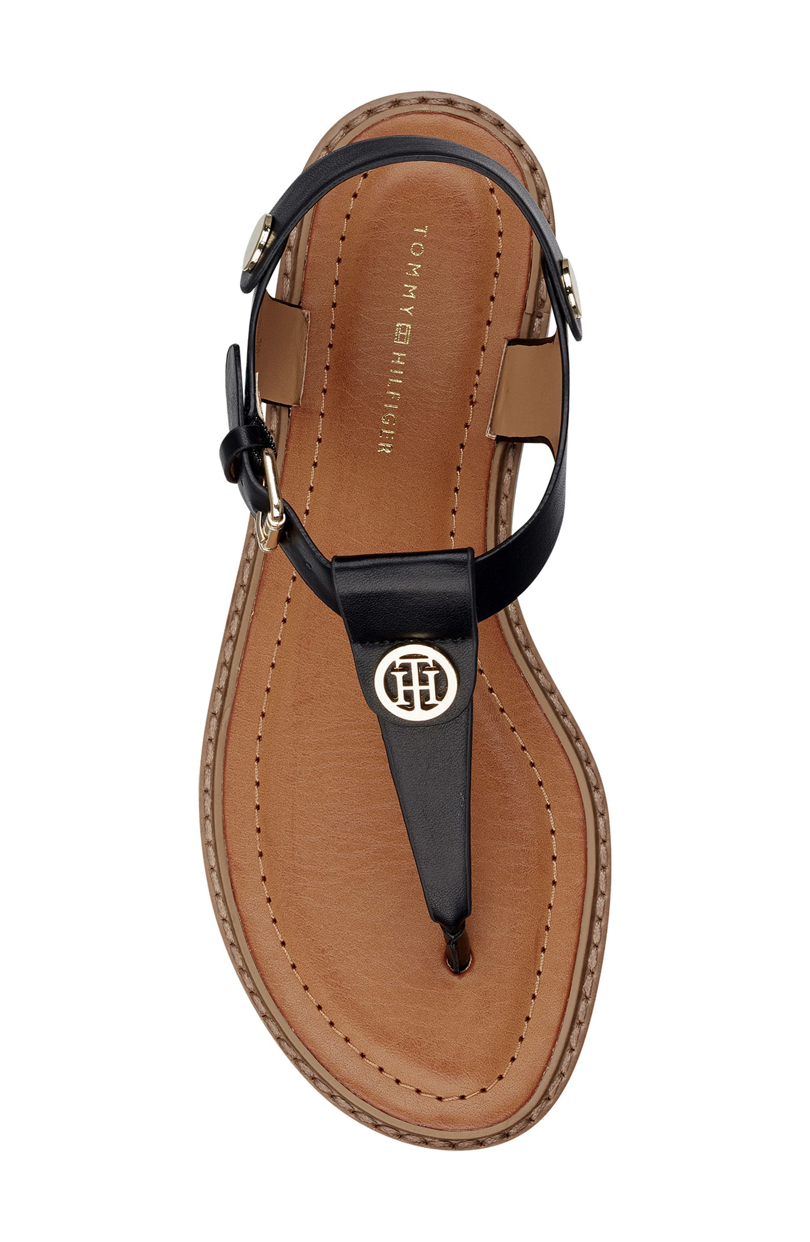 Tommy Hilfiger Bennia Sandal, Alternate, color, Black