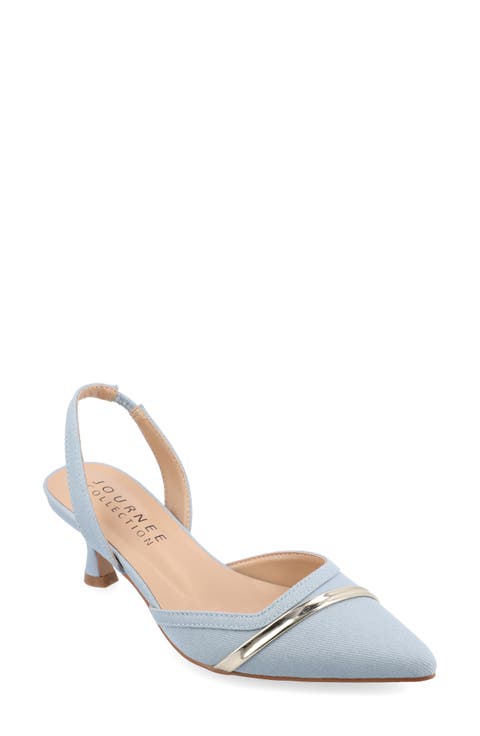 Nellia Slingback Pointed-Toe Pump (Women)