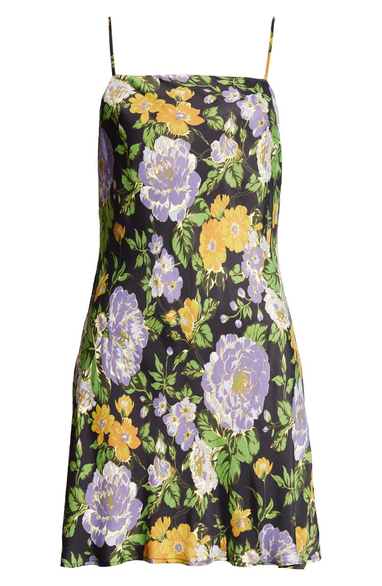 FARM Rio Capri Floral Mini Slipdress, Alternate, color,