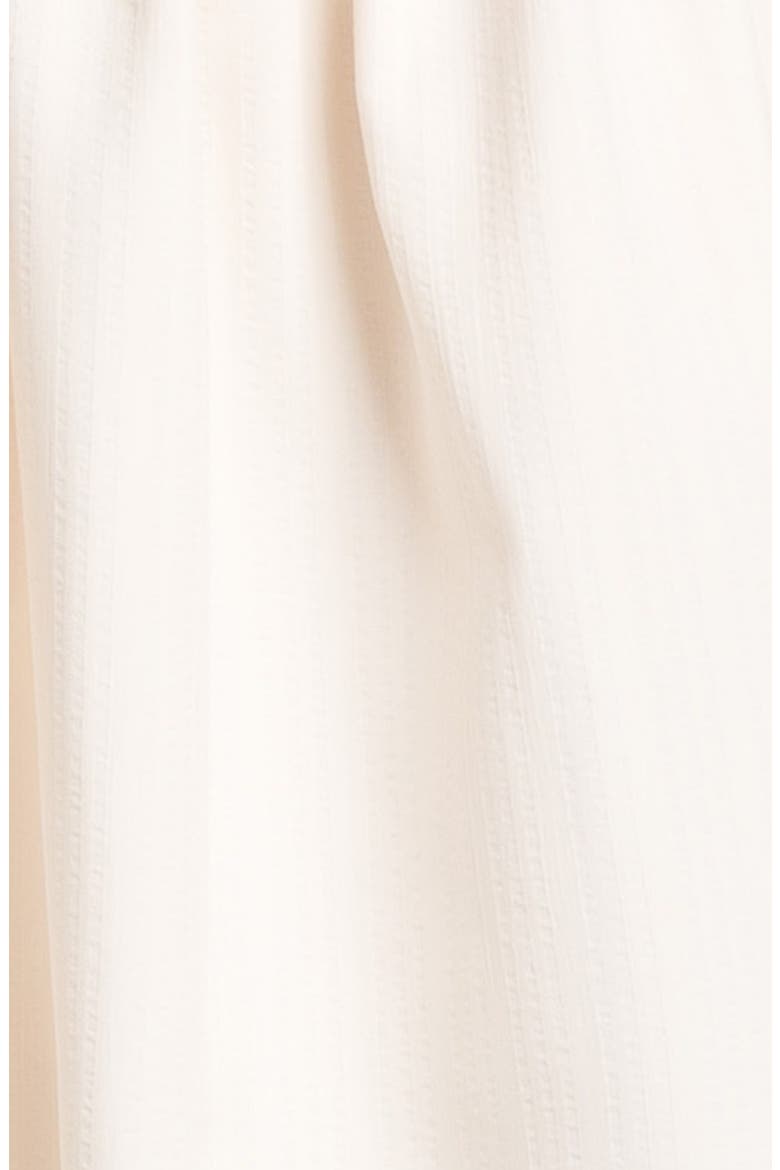 Pleated Fit & Flare Dress, Alternate, color, VANILLA