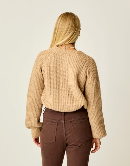 Carve Designs Daphne Wool Cardigan In Neutral