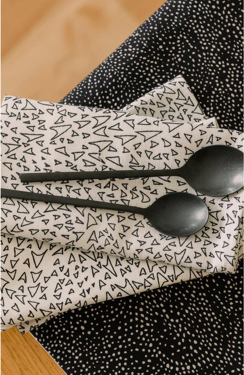 at300nelson Basilone in Albatross - Pair of Napkins, Alternate, color, Albatross