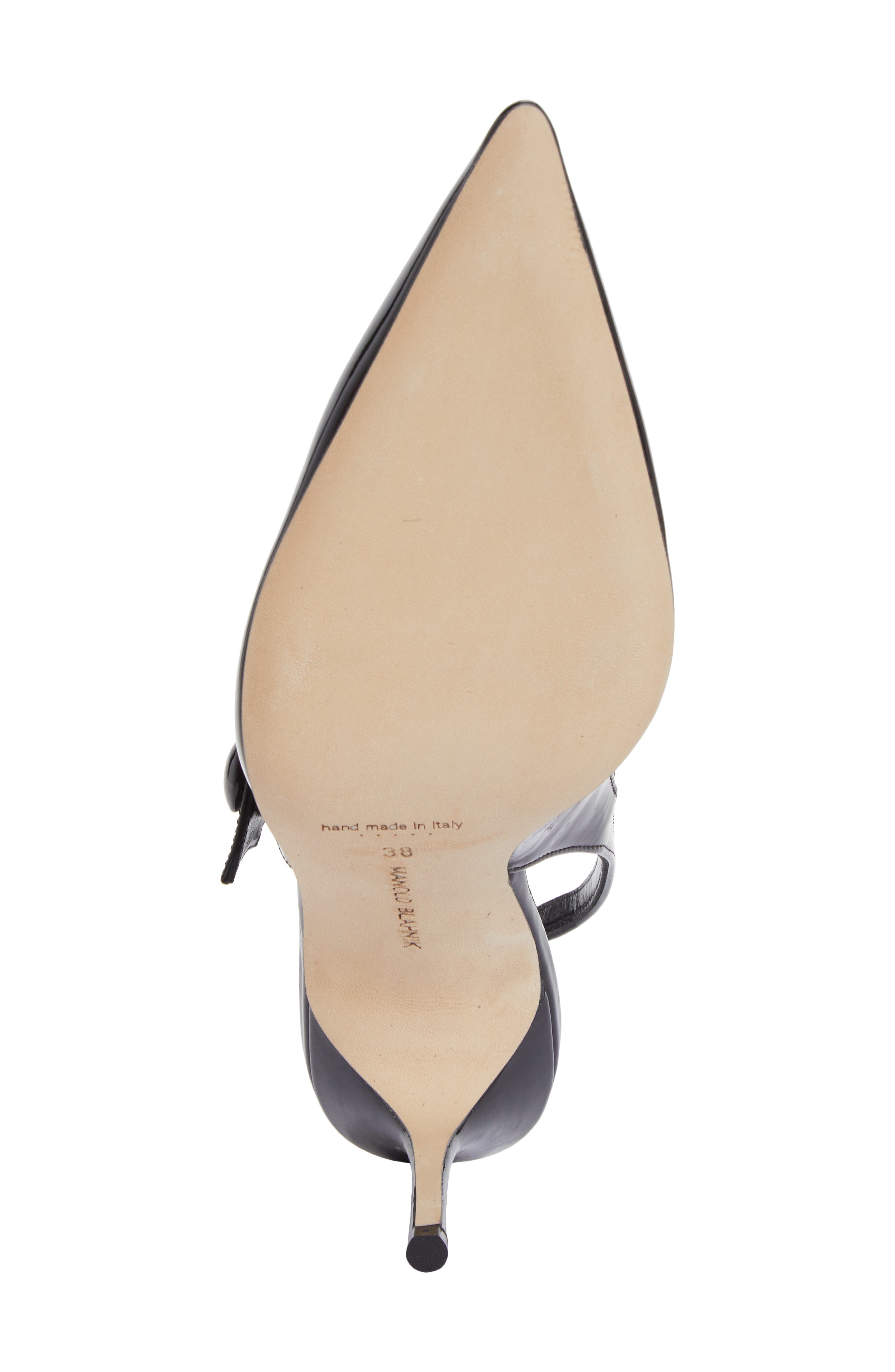 Manolo Blahnik Didion Pointed Toe Slingback Pump, Alternate, color, 