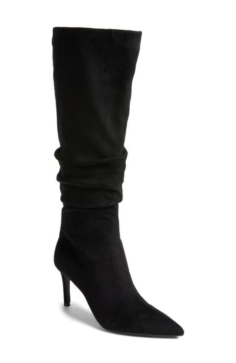 Ariana Pointed Toe Knee High Boot (Women)
