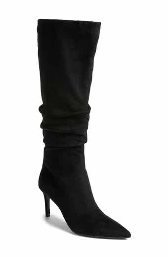 Open Edit Ariana Pointed Toe Knee High Boot