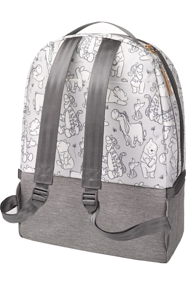 Petunia Pickle Bottom x Disney Playful Pooh Axis Diaper Backpack, Alternate, color,
