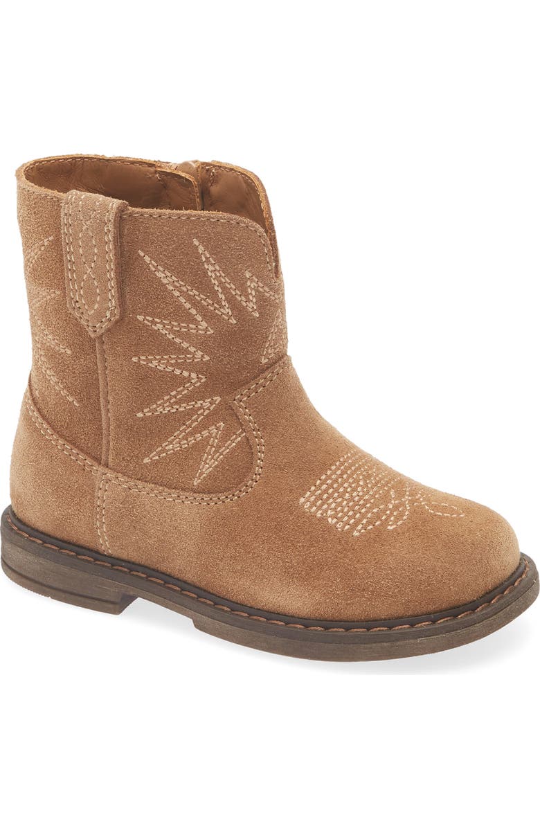 Golden Goose Kids' Wish Star Short Western Boot, Main, color, Light Brown