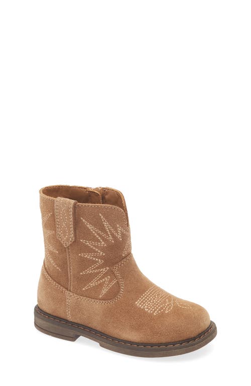 Golden Goose Kids' Wish Star Short Western Boot In Brown