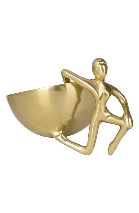 Sculpted Man Bowl
