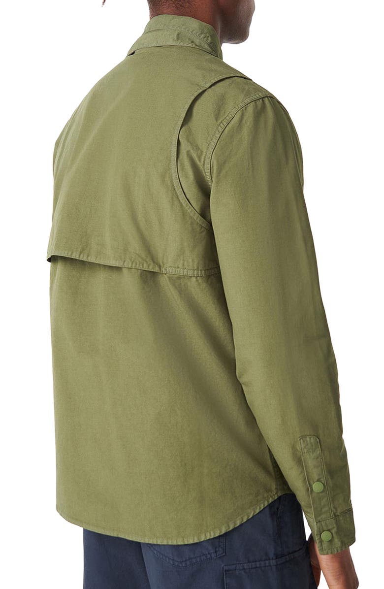 Barbour Annan Snap-Up Cotton Overshirt, Alternate, color, 