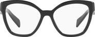 Prada 54mm Square Optical Glasses