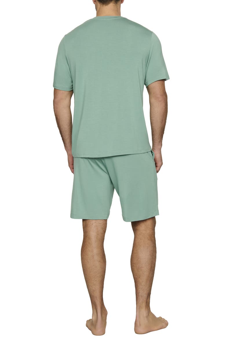 Henry Stretch Tencel® Modal Short Pajamas, Alternate, color, SEAGRASS