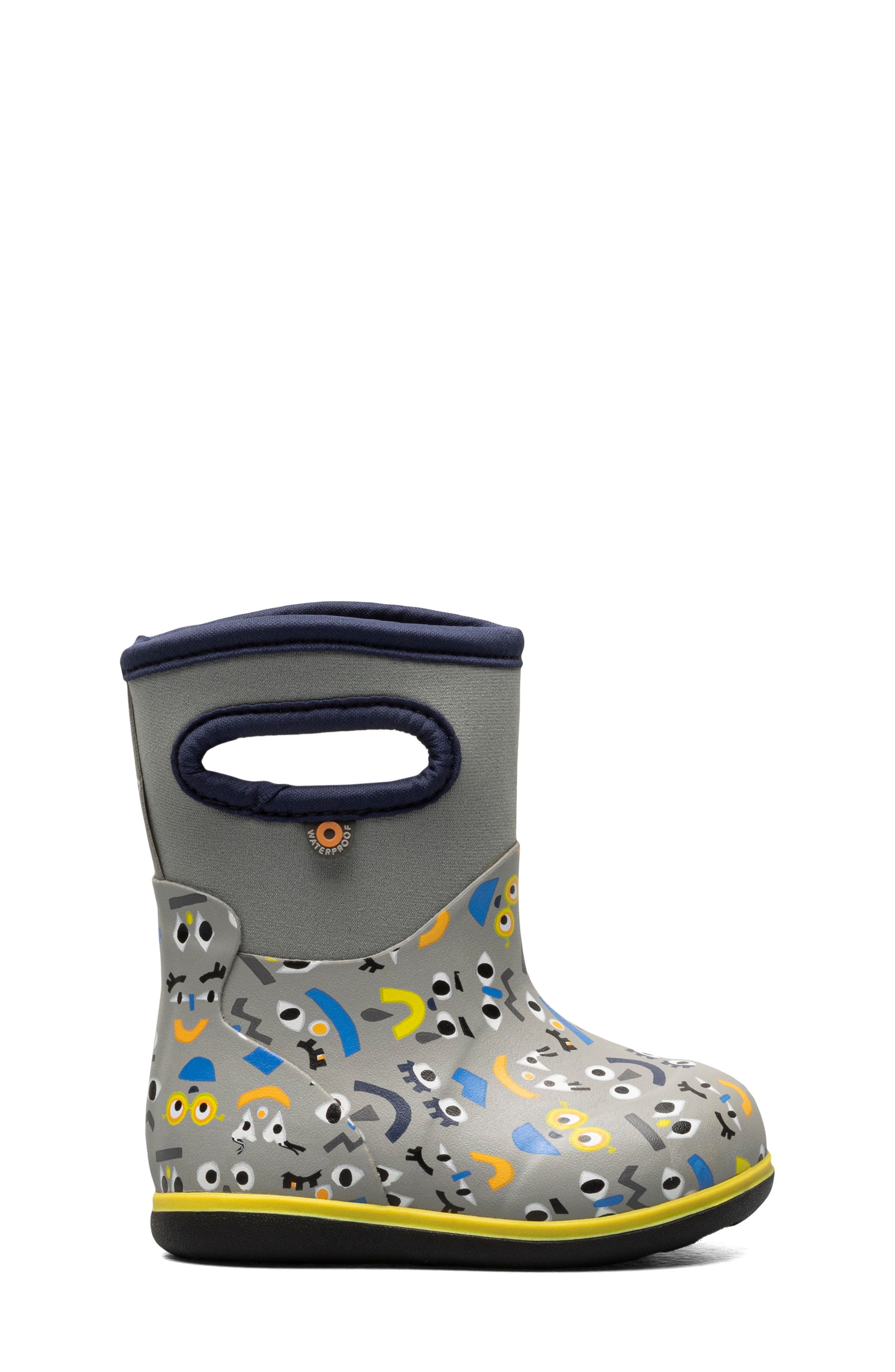 Bogs Kids' Print Waterproof Rain Boot, Alternate, color, 