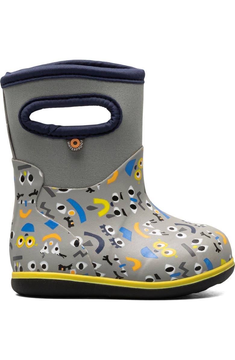Bogs Kids' Print Waterproof Rain Boot, Alternate, color,