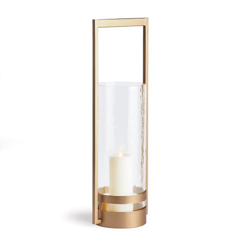 Napa Home & Garden Atrio Hurricane Candle Holder Large In Gold