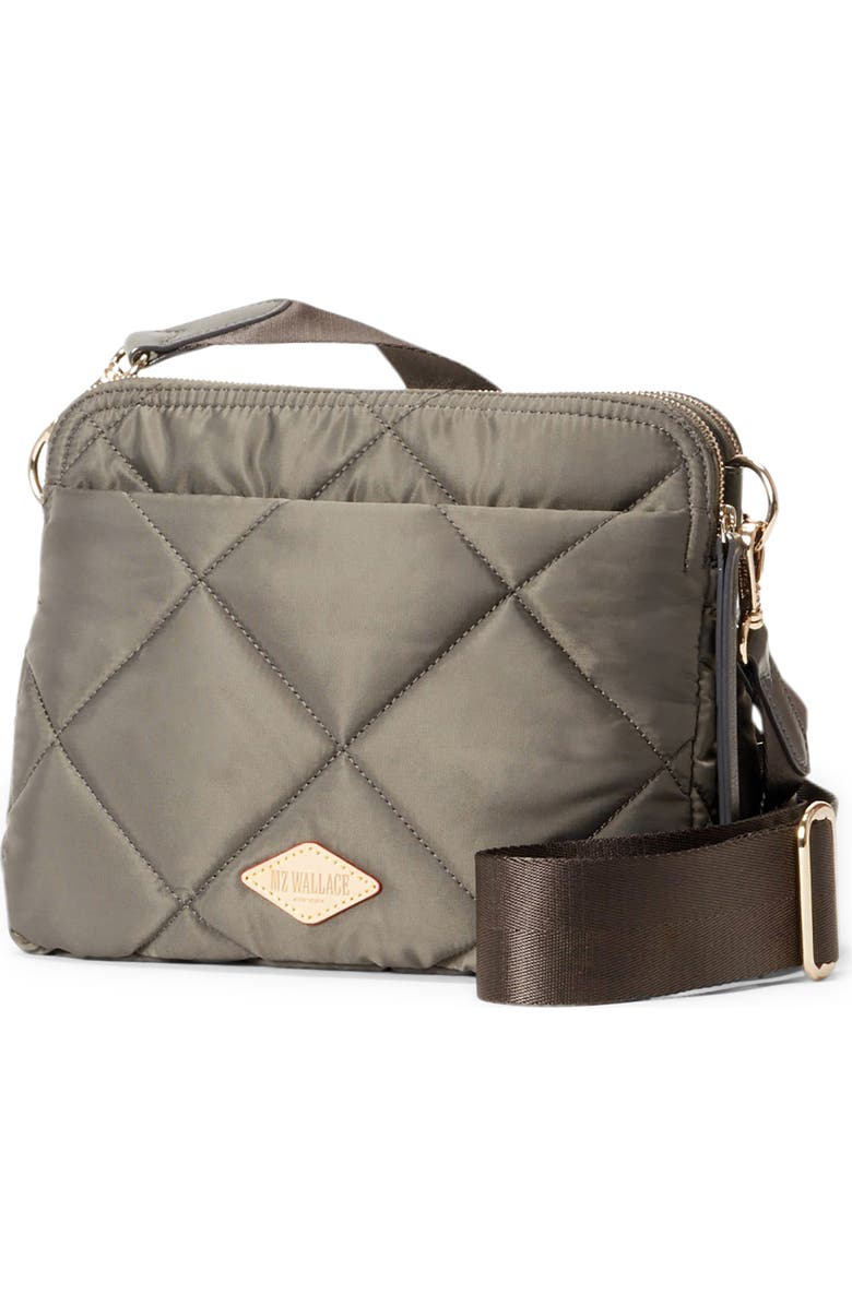 MZ Wallace Madison Quilted Nylon Crossbody Bag, Alternate, color,