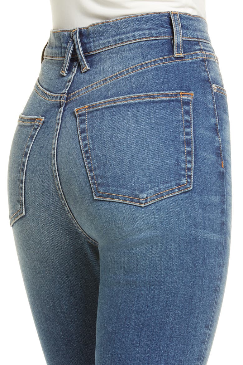 Beatnik High Waist Ankle Slim Jeans, Alternate, color, ANYTHING GOES