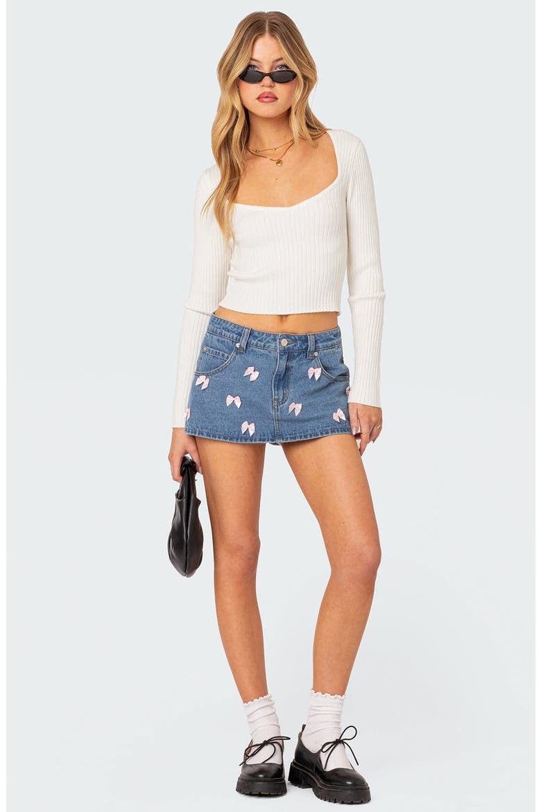 Misty Rib Top, Alternate, color, WHITE