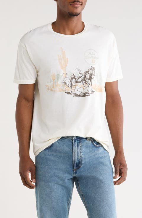 Little Doggy Cotton Graphic T-Shirt