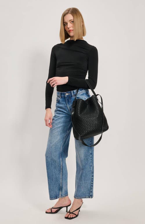 Moda Luxe Edith Hobo Bag In Black