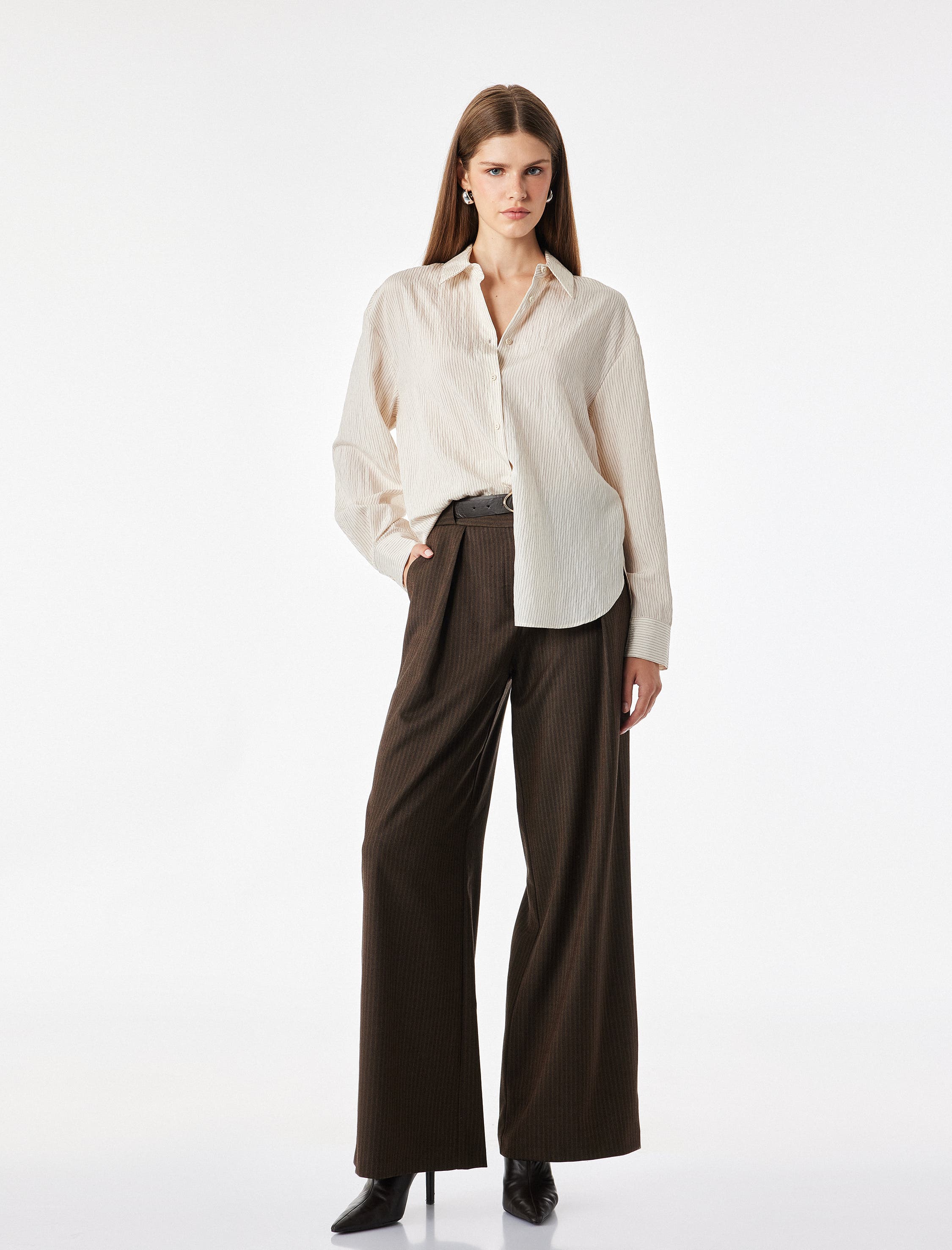 selected BROWN STRIPE