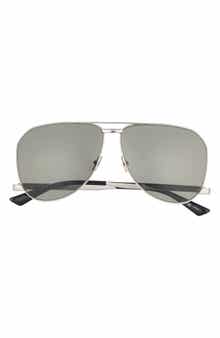 Saint Laurent 61mm Aviator Sunglasses