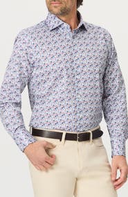 Robert Graham Mackney Floral Cotton Button-Up Shirt