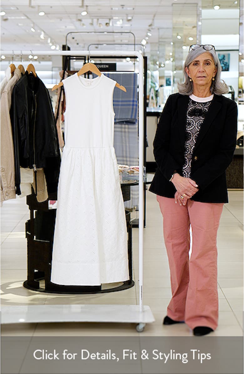 Mixed Media Midi Dress, sales video thumbnail