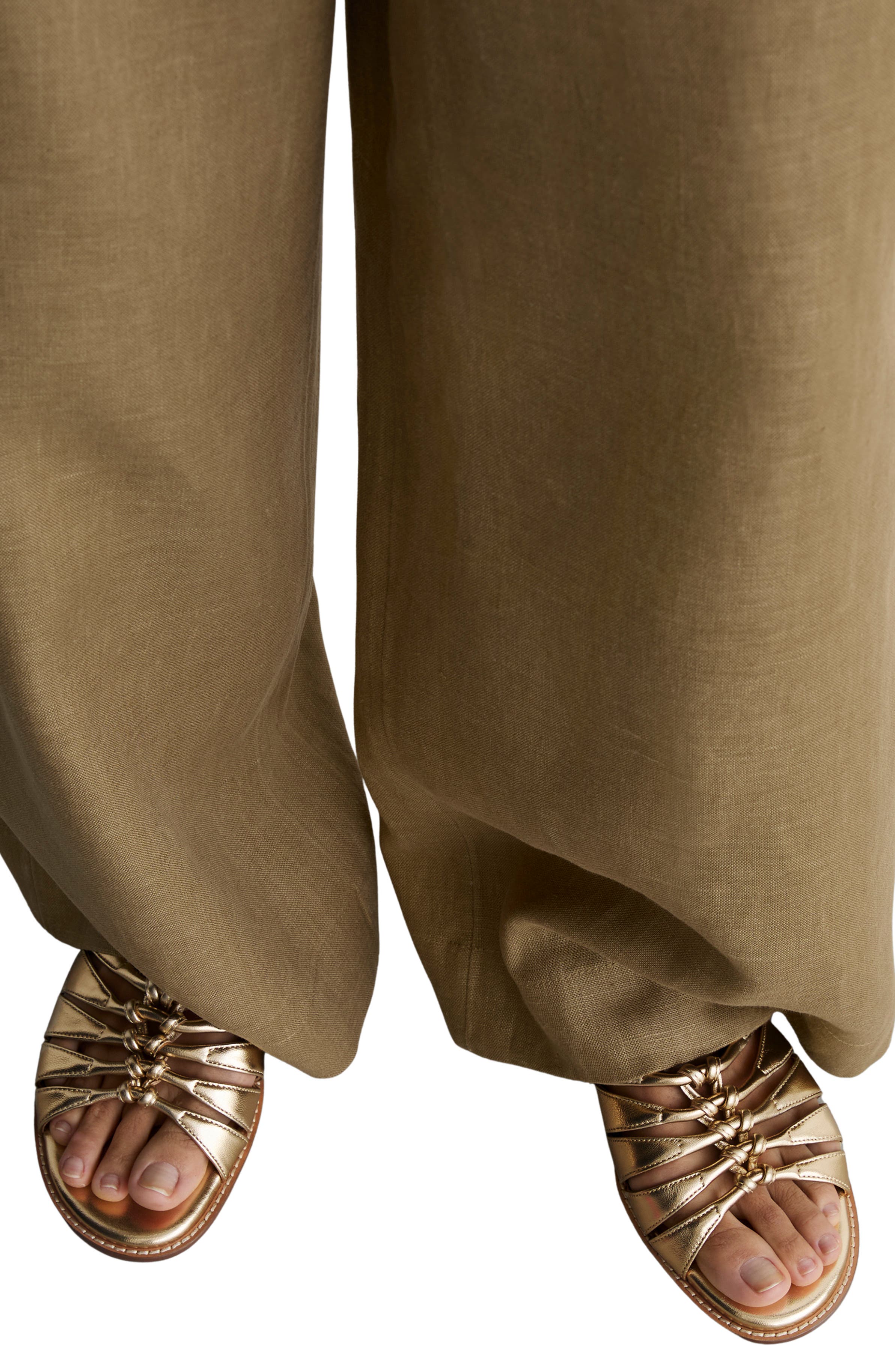 Agnes Slide Sandal, Alternate, color, GOLD