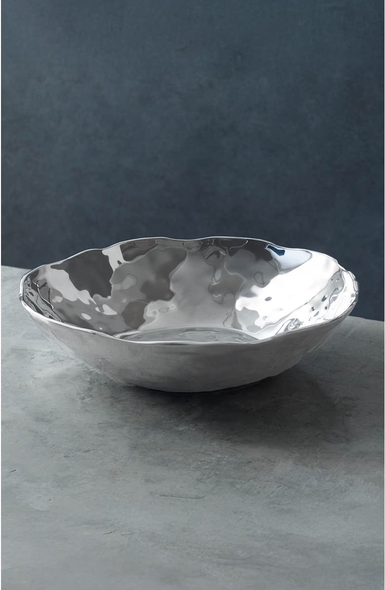 BEATRIZ BALL Collection Soho Organic Large Bowl, Alternate, color, Silver